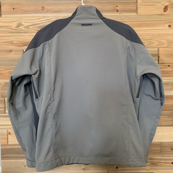 MARMOT Gore Windstopper Full Zip Up Lined Windbreaker Jacket Men's Sz XXL Gray. - Picture 7 of 9